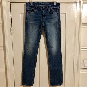 American Eagle Skinny Jeans Size 6 Long